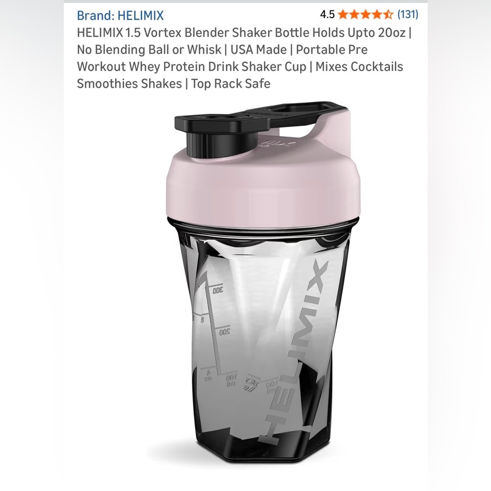 NWT Helimix shaker bottle - Picture 6 of 6
